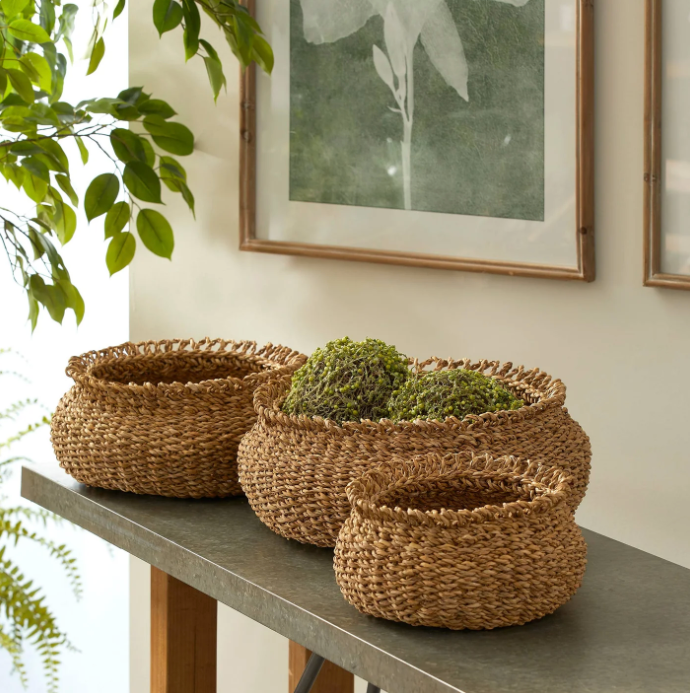 Seagrass Loop Basket - Medium