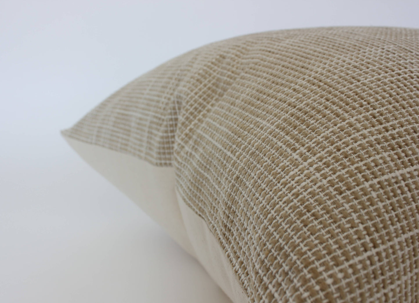 Beige Tan Throw Pillow Cover, Solid Beige Pillow | Layla: 20x20