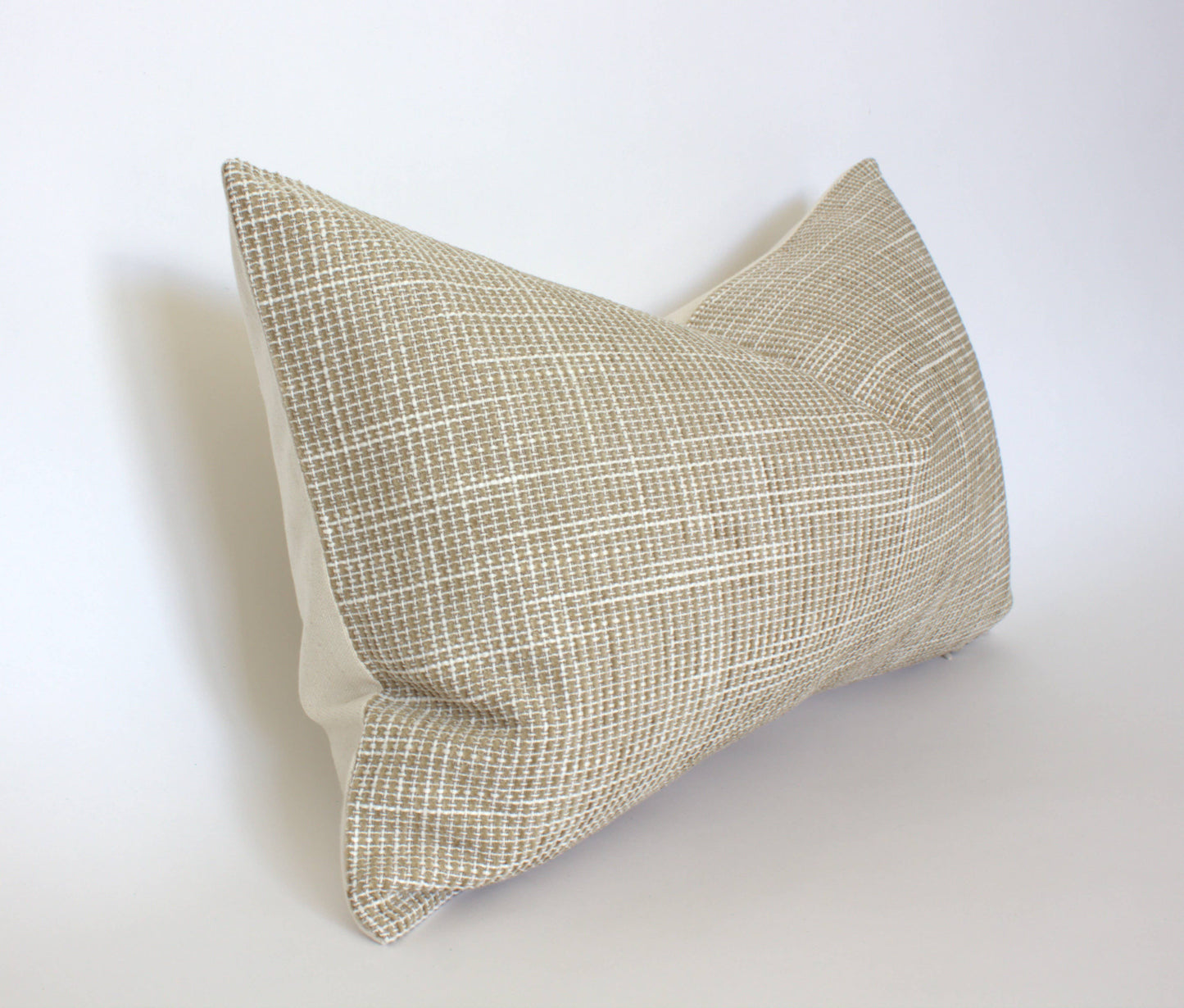 Beige Tan Throw Pillow Cover, Solid Beige Pillow | Layla: 20x20