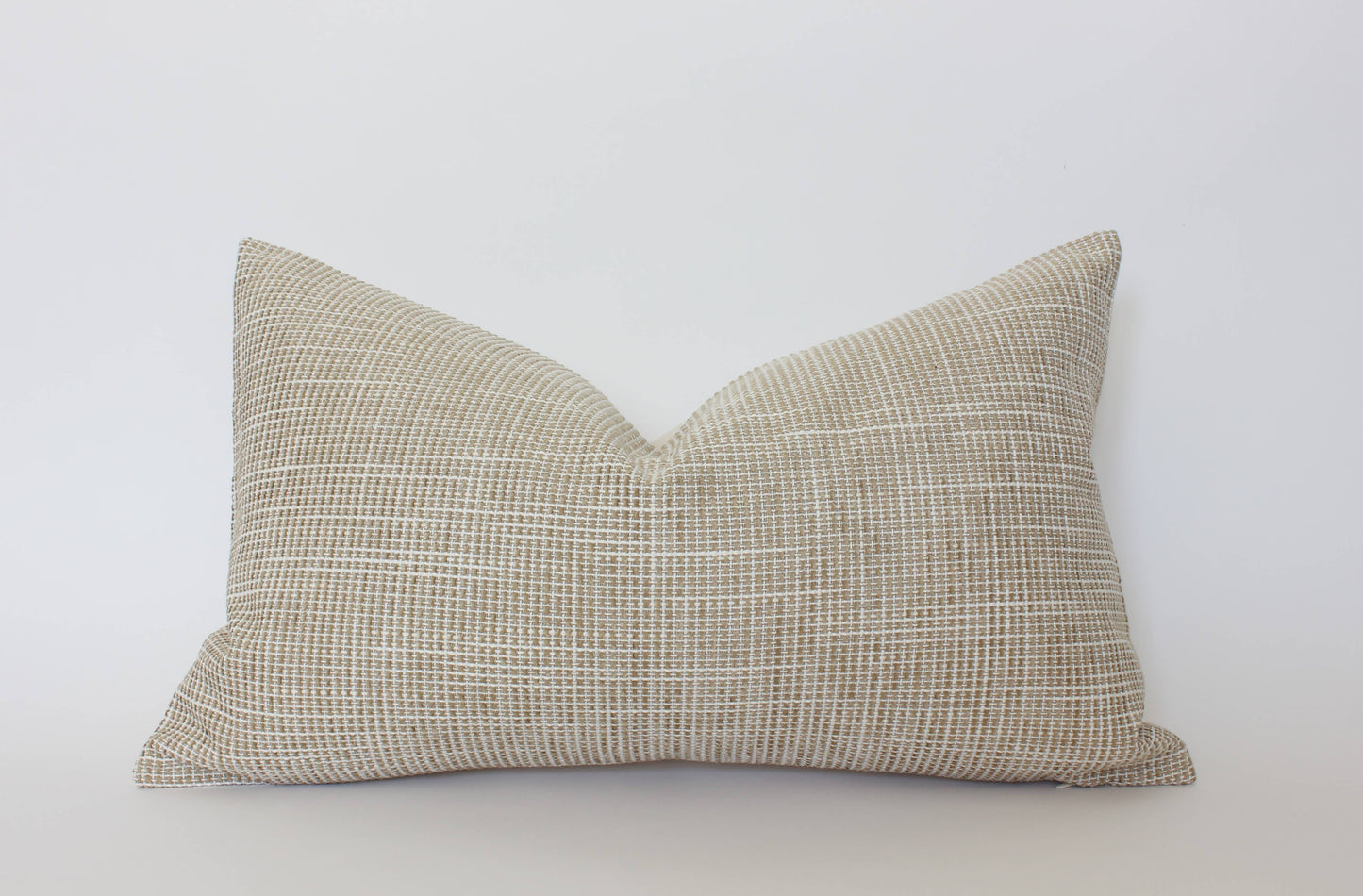 Beige Tan Throw Pillow Cover, Solid Beige Pillow | Layla: 20x20