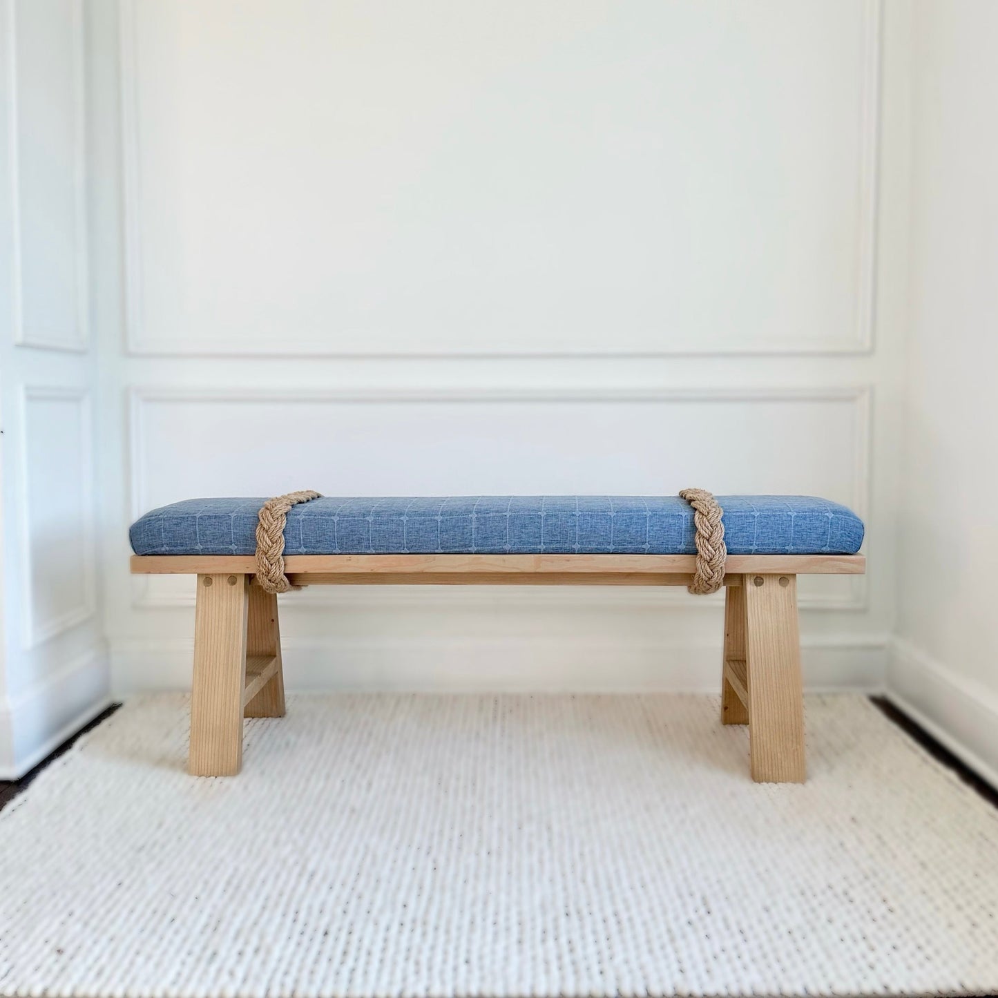 Classic Rope Bench | 'Beach Khaki'